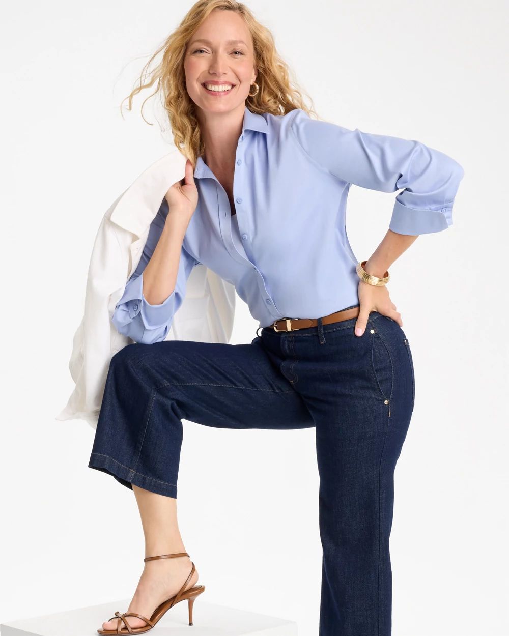 No Iron™ Stretch Shirt | Chico's